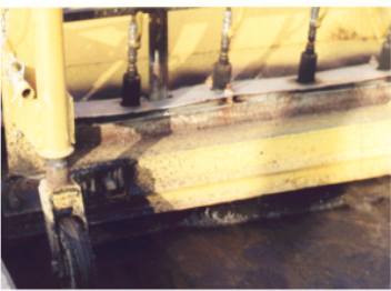 Wasserbeseitigung mit Heissluft